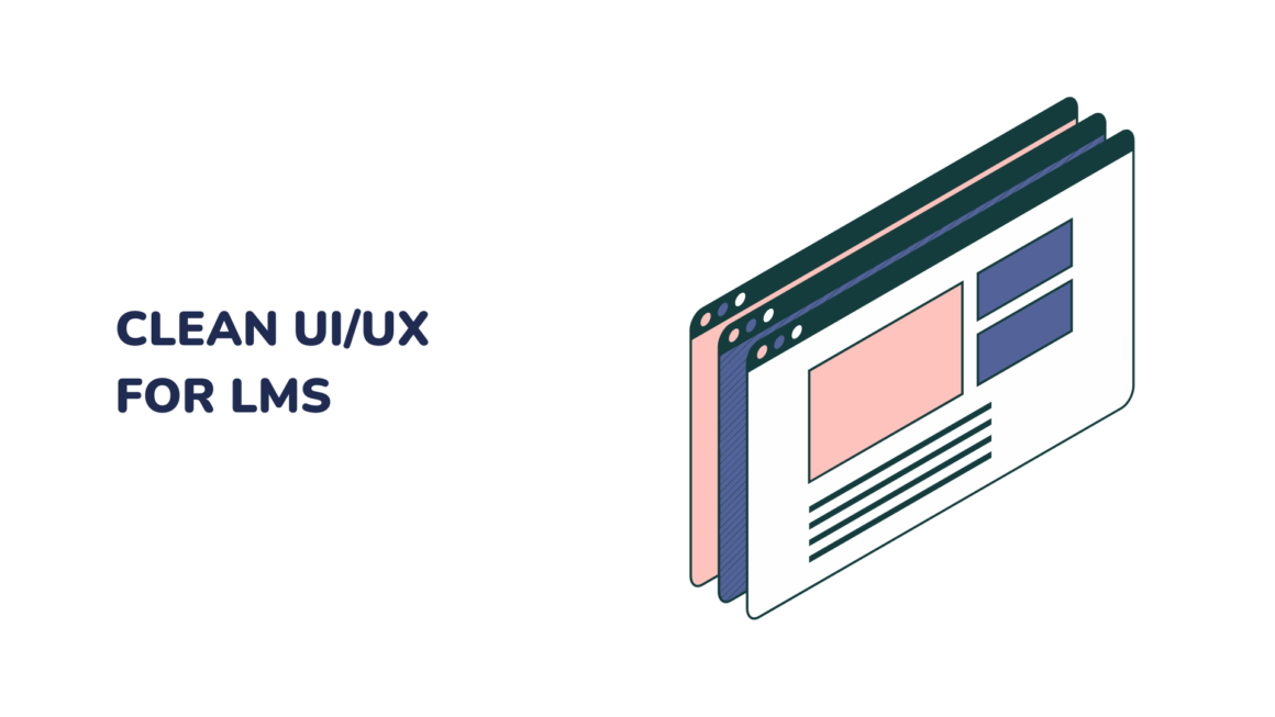 Clean UI/UX for LMS